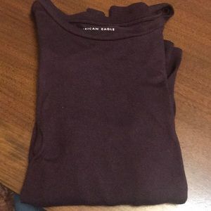 Women’s AE Burgundy Long Sleeve